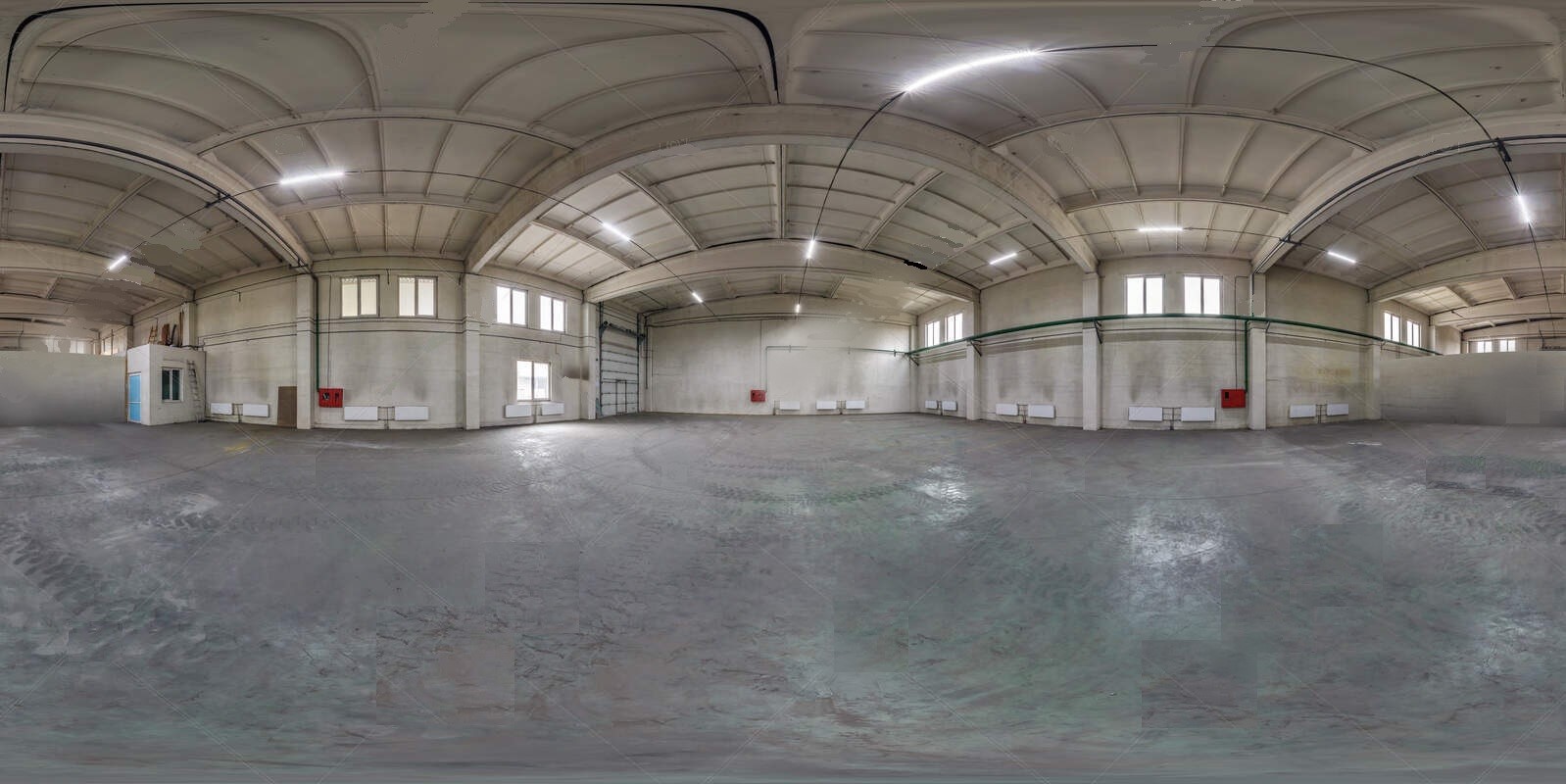 Logistics Warehouse — panorama 360°
